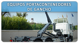 Equipos Portacontenedores de gancho